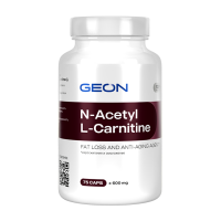 Жиросжигатель в ацетилированной форме GEON™ N-Acetyl L-Carnitine 75 капсул х 600 мг