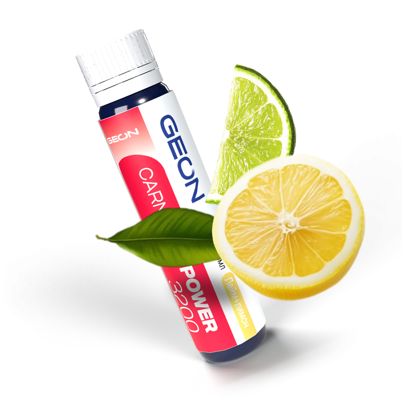 Жиросжигательный комплекс GEON™ CARNITINE POWER 3200 Лайм и лимон (25мл х 20шт.)