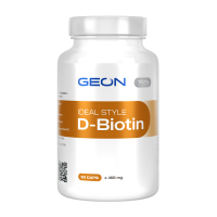 Защита и питание кожи, ногтей и волос GEON™ IDEAL STYLE D-Biotin 60 капсул x 466 мг