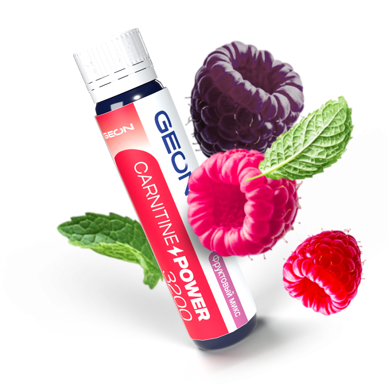 Жиросжигательный комплекс GEON™ CARNITINE POWER 3200 Фруктовый микс (25мл х 20шт.)