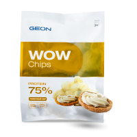 Протеиновые чипсы GEON™ WOW CHIPS Сливочный сыр, 75% белка (30г)