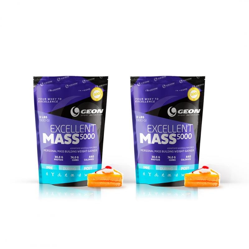 Набор EXCELLENT MASS 5000 "Апельсиновый пирог" 920 гр. 2 по цене 1 Набор EXCELLENT MASS 5000 "Апельсиновый пирог" 920 гр. 2 по цене 1