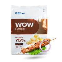 Протеиновые чипсы GEON™ WOW CHIPS Барбекю, 75% белка (30г)