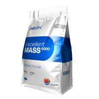 Гейнер GEON EXCELLENT MASS 5000 Клубника со сливками, 25% белка 2720 грамм