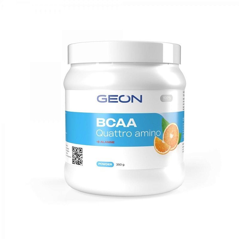 Аминокислотный комплекс GEON™ BCAA QUATTRO AMINO + β-аланин Апельсин 350 грамм