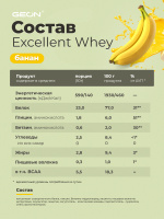 Протеин GEON EXCELLENT WHEY Банан, 77% белка (920г)