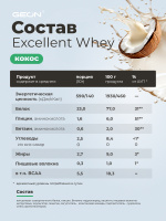 Протеин GEON EXCELLENT WHEY Кокос, 77% белка (920г)