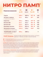 Предтренировочный комплекс GEON™ NITROPUMP™ Апельсин и Маракуйя 240 мл