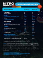 Энергетический напиток GEON™ NITRO PUMP Effect, Тропический шторм, 450 мл