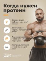 Протеин GEON EXCELLENT WHEY Печенье со сгущенным молоком, 77% белка (920г)