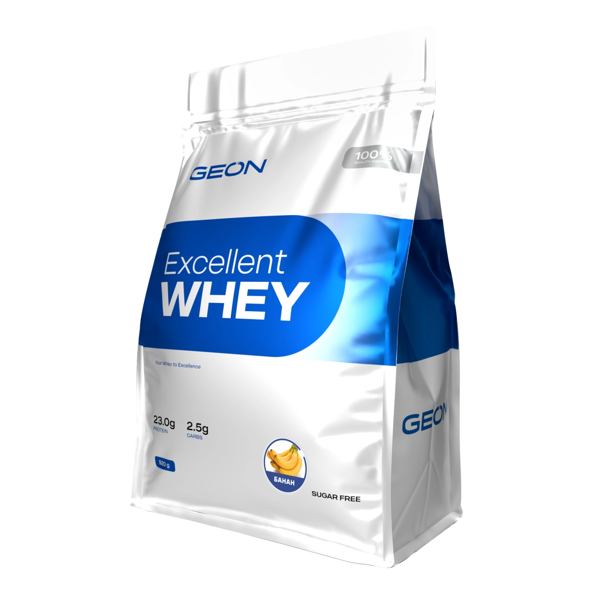 Протеин GEON EXCELLENT WHEY Банан, 77% белка (920г)