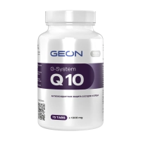 Антиоксидант Коэнзим Q10 GEON™ G-SYSTEM + Q10 75 таблеток х 1000 мг