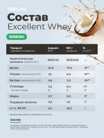 Протеин GEON EXCELLENT WHEY Кокос, 77% белка (920г)