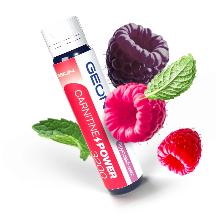 Жиросжигательный комплекс GEON™ CARNITINE POWER 3200 Фруктовый микс (25мл х 20шт.)