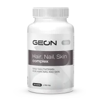 Витамины для красоты кожи, волос и ногтей GEON™ Hair Nail Skin Complex, 90 капсул Х 750 мг