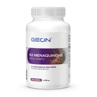 Витамин для здоровья костей GEON™ K2 Menaquinone Bone Health 60 капсул X 396 мг