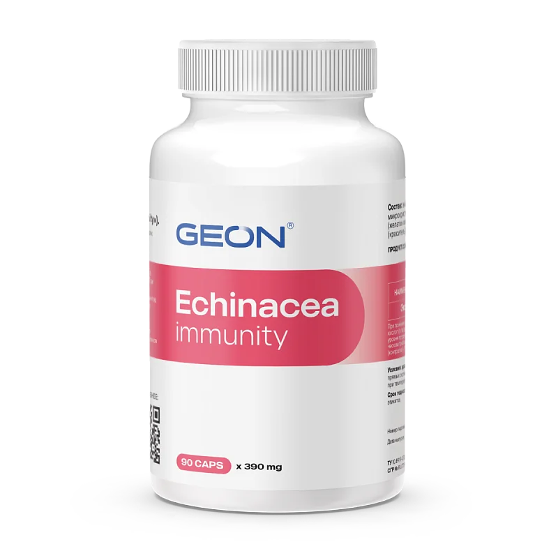 Эхинацея GEON™ Echinacea Immunity 90 капсул х 390 мг