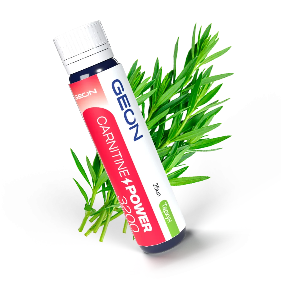 Жиросжигательный комплекс GEON™ CARNITINE POWER 3200 Тархун (25мл х 20шт.)