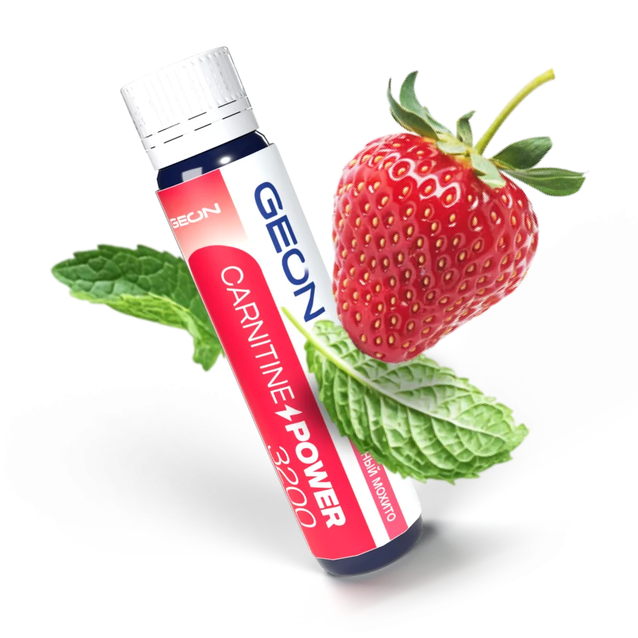 Жиросжигательный комплекс GEON™ CARNITINE POWER 3200 Клубничный мохито (25мл х 20шт.)